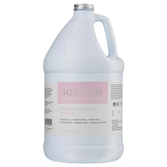 iGroom Tearless Facial Pet Shampoo, 3.78L
